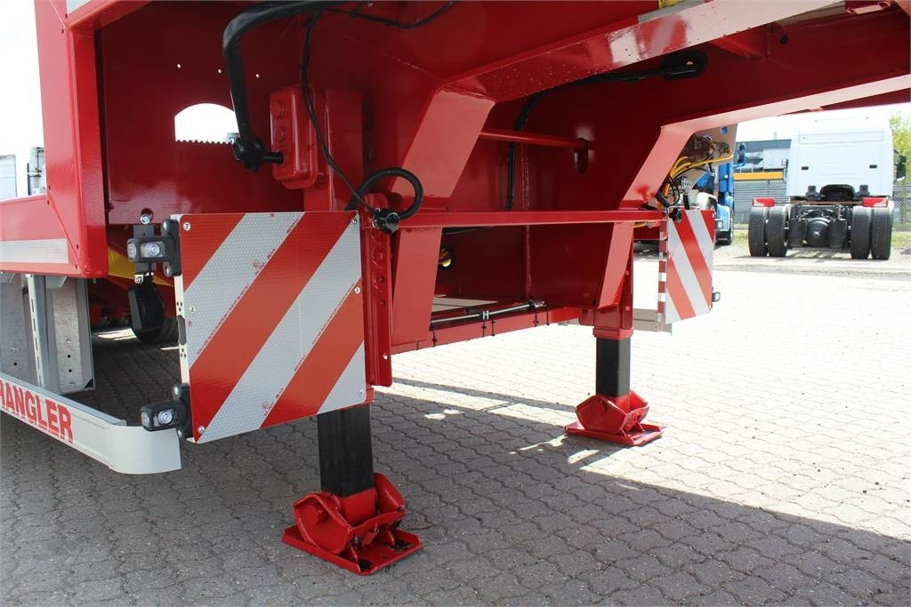 Low loader semi-trailer Hangler SVS 580 T 4 akslet nedbygget: picture 6