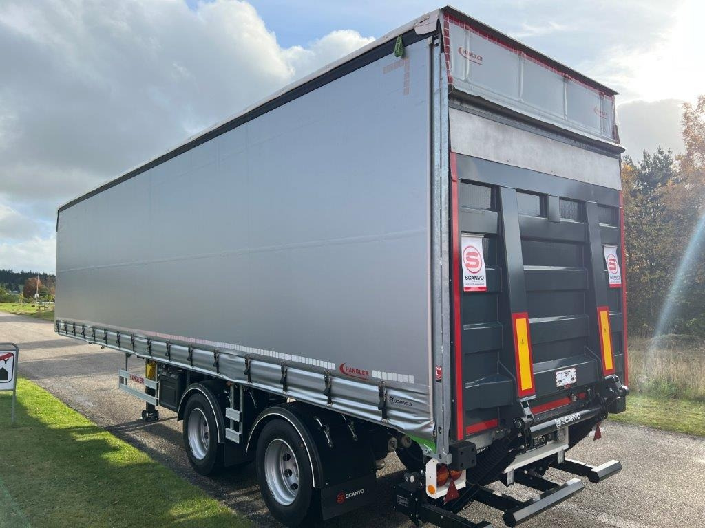 Hangler SZS-H 380 RoadRunner 27-pallers - Gardintrailer  - Curtainsider semi-trailer: picture 1 Hangler SZS-H 380 RoadRunner 27-pallers - Gardintrailer  - Curtainsider semi-trailer: picture 1