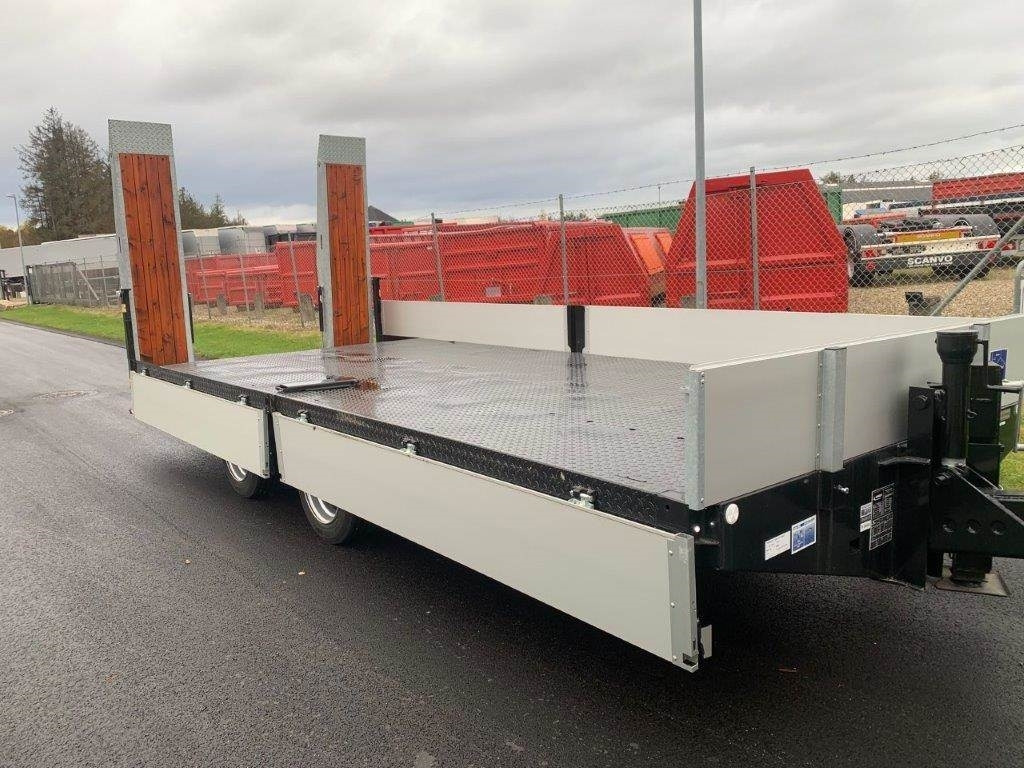 Hangler TPS-H 140 2 akslet kærre med ramper - Low loader trailer: picture 3 Hangler TPS-H 140 2 akslet kærre med ramper - Low loader trailer: picture 3