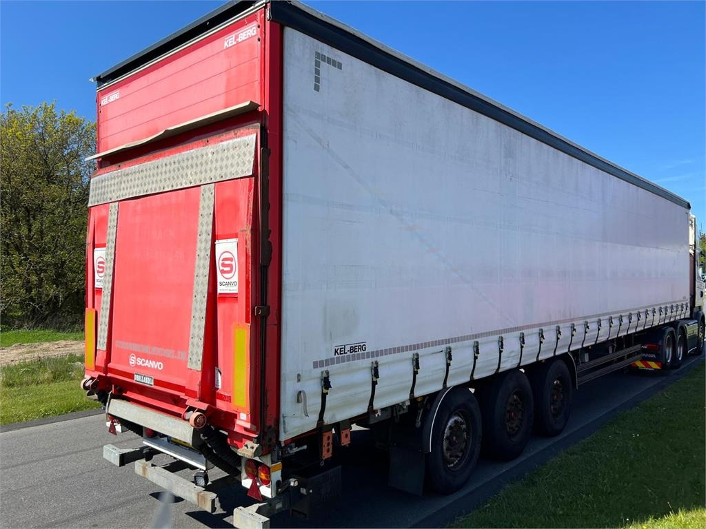 Kel-Berg D100V 13,6 mtr gardin - lodretstående lift - Curtainsider semi-trailer: picture 1 Kel-Berg D100V 13,6 mtr gardin - lodretstående lift - Curtainsider semi-trailer: picture 1