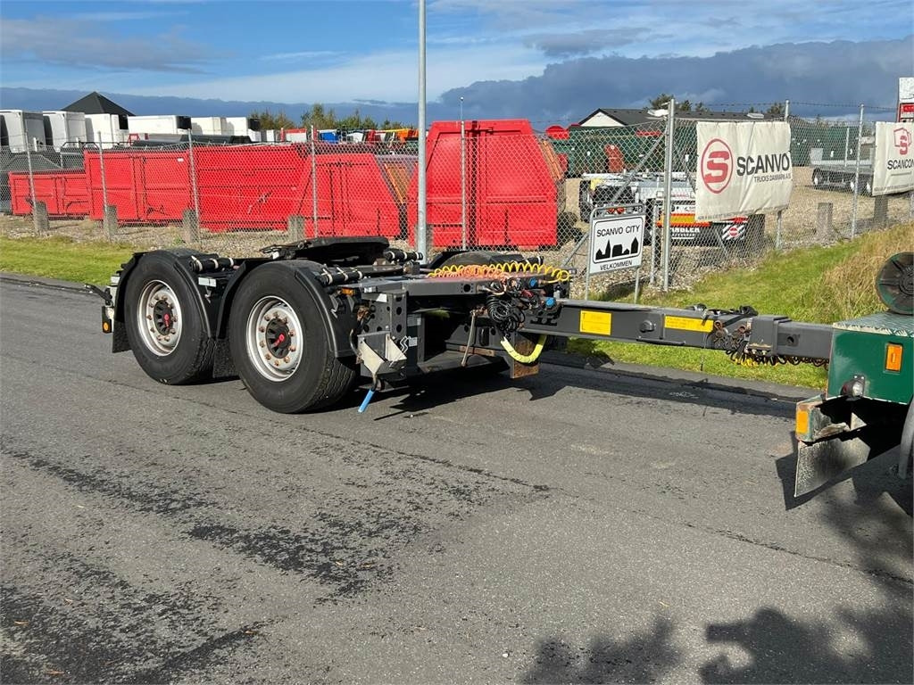 Dolly trailer Krone ZZB 18 on ELZ - mekanisk styrbar 1. aksel: picture 1