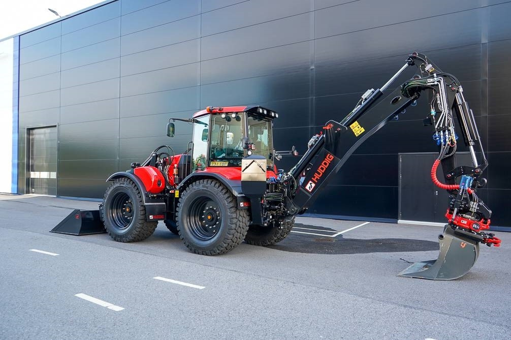 Huddig 1370 CITY  - Backhoe loader: picture 4 Huddig 1370 CITY  - Backhoe loader: picture 4