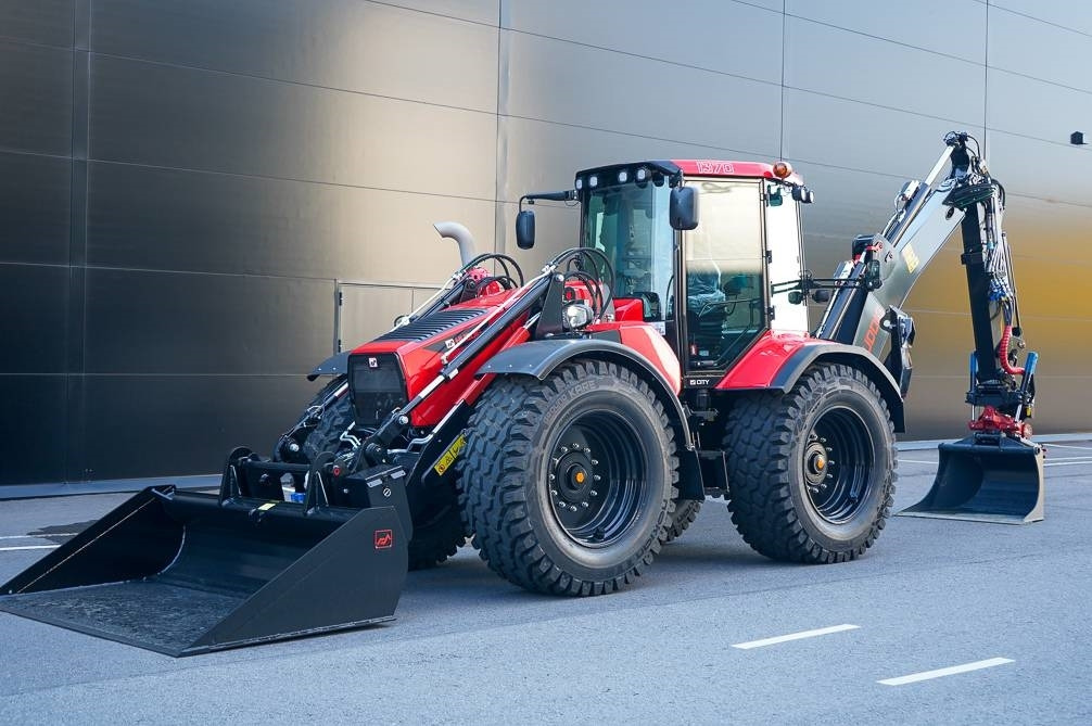 Huddig 1370 CITY  - Backhoe loader: picture 1 Huddig 1370 CITY  - Backhoe loader: picture 1