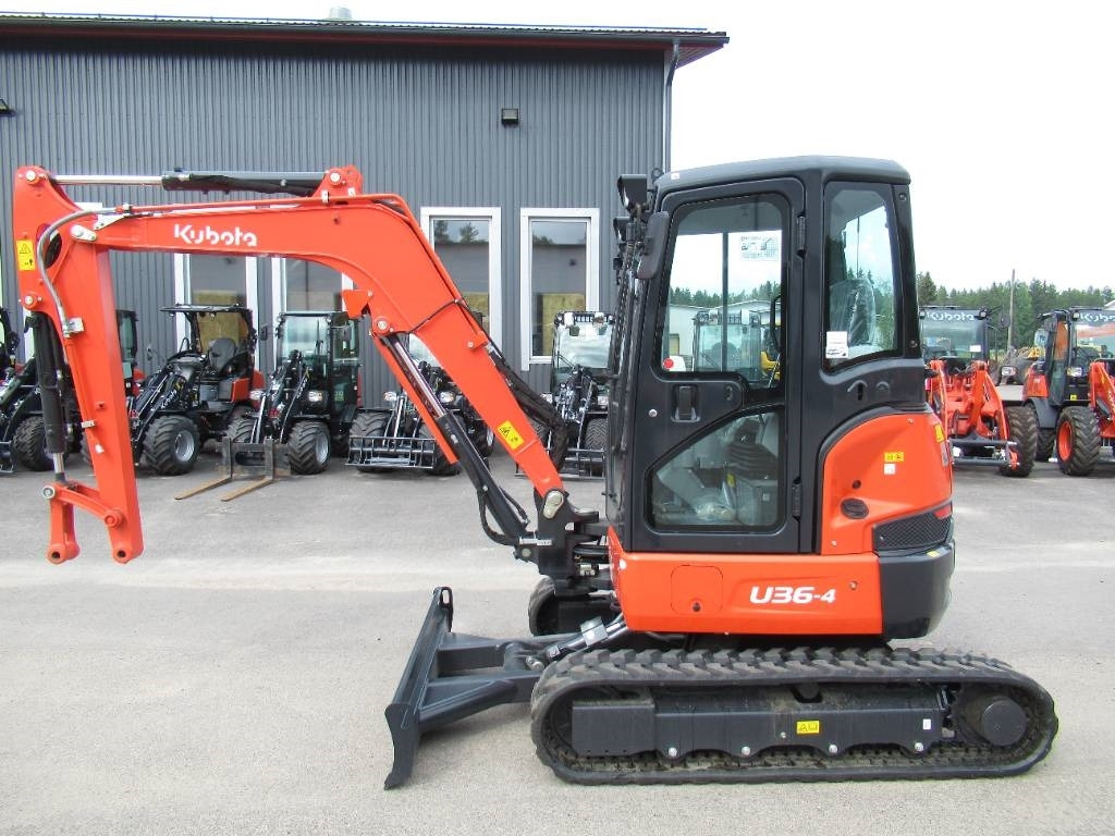 Kubota U36-4 UUSI, TAKUU 24KK - Mini excavator: picture 1 Kubota U36-4 UUSI, TAKUU 24KK - Mini excavator: picture 1