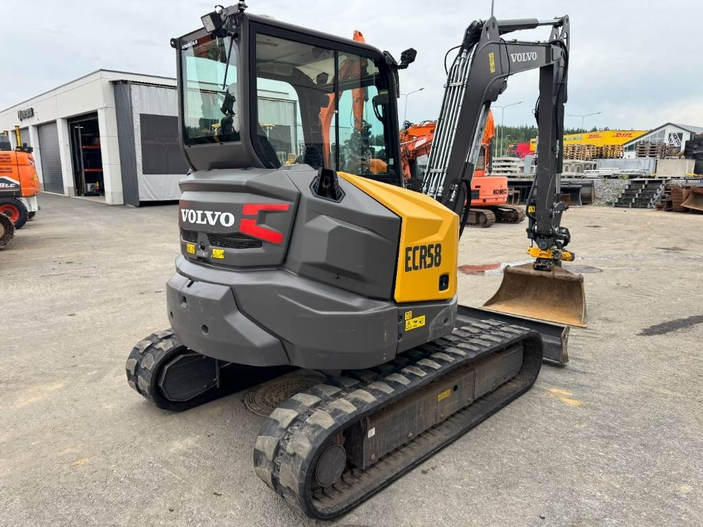 Volvo ECR58F PYÖRITTÄJÄLLÄ - Mini excavator: picture 5 Volvo ECR58F PYÖRITTÄJÄLLÄ - Mini excavator: picture 5