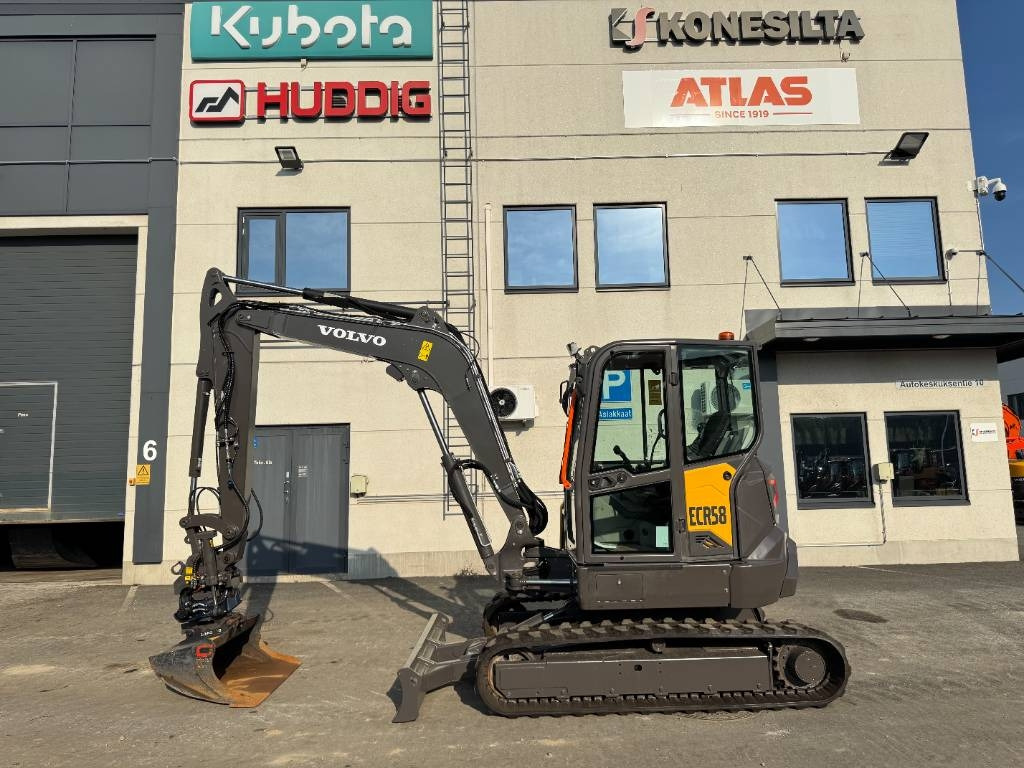 Volvo ECR58F PYÖRITTÄJÄLLÄ - Mini excavator: picture 1 Volvo ECR58F PYÖRITTÄJÄLLÄ - Mini excavator: picture 1