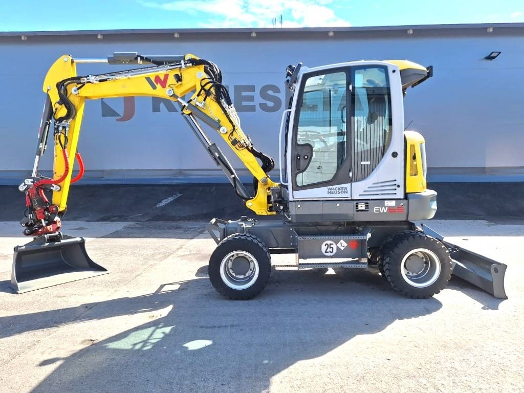 Wacker EW65 PYÖRITTÄJÄLLÄ - Wheel excavator: picture 1 Wacker EW65 PYÖRITTÄJÄLLÄ - Wheel excavator: picture 1