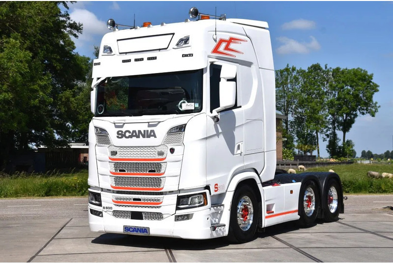 Scania S500 NGS 6x2/4NB - RETARDER - FULL AIR - PARK. AIRCO - LEATHER SEATS - SLIDING FIFTH WHEEL - EXCELLENT CONDITION - - Tractor unit: picture 2 Scania S500 NGS 6x2/4NB - RETARDER - FULL AIR - PARK. AIRCO - LEATHER SEATS - SLIDING FIFTH WHEEL - EXCELLENT CONDITION - - Tractor unit: picture 2