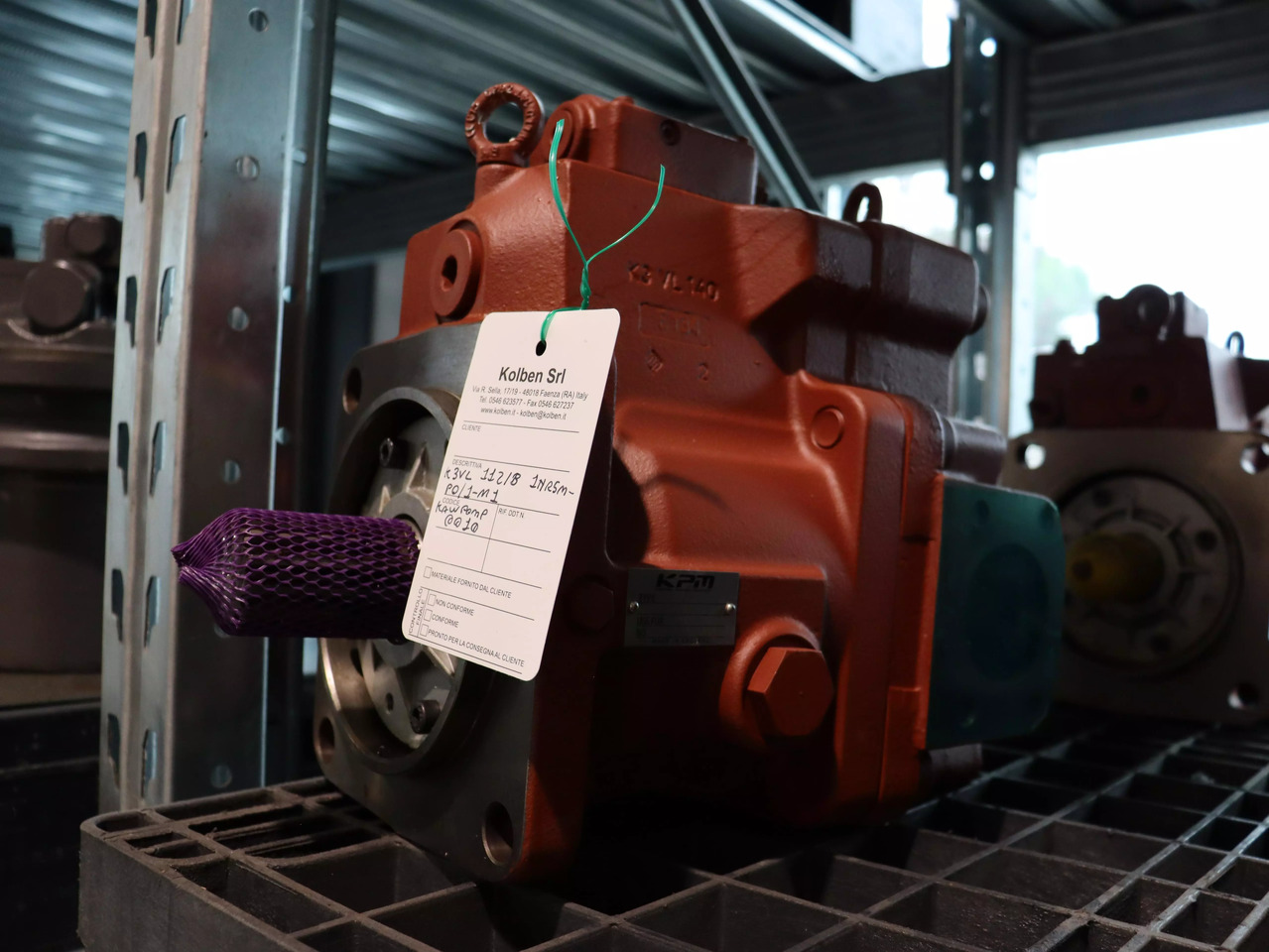 KAWASAKI K3VL112 B 1NR5M-P0 1-M1 - Hydraulic pump for Construction machinery: picture 2 KAWASAKI K3VL112 B 1NR5M-P0 1-M1 - Hydraulic pump for Construction machinery: picture 2