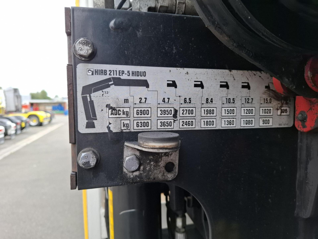 SCANIA SCANIA P41 8/2*6 Plat +Grue 21TM - Cab chassis truck: picture 5 SCANIA SCANIA P41 8/2*6 Plat +Grue 21TM - Cab chassis truck: picture 5