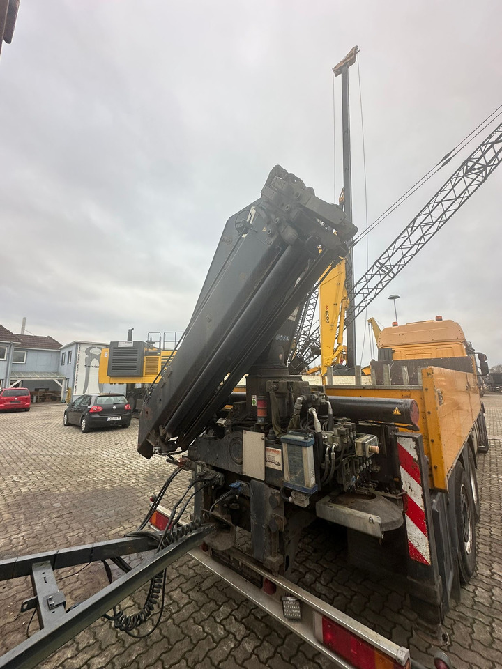 Hook lift truck, Crane truck IVECO STRALIS 420 truck open box with TEREX loading crane 290.2E-A3: picture 10