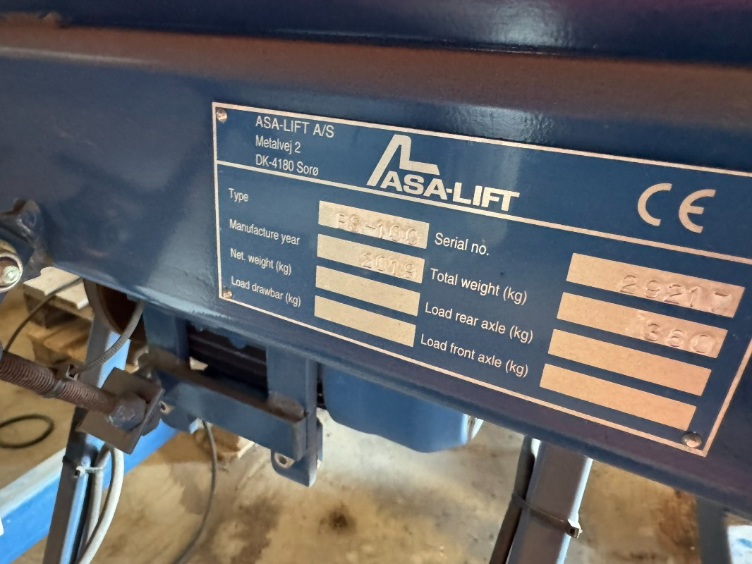 ASA-Lift BS-100 - Agricultural machinery: picture 2 ASA-Lift BS-100 - Agricultural machinery: picture 2
