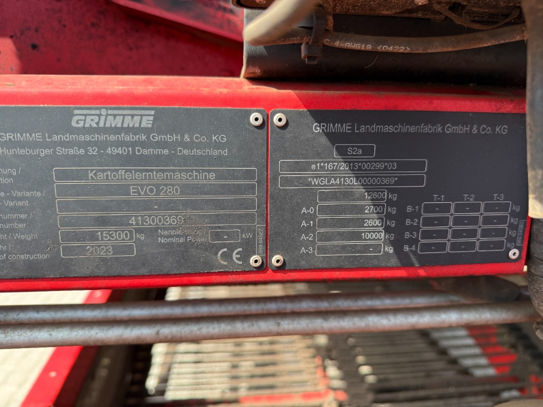 Grimme EVO 280 ClodSep - Harvester: picture 2 Grimme EVO 280 ClodSep - Harvester: picture 2