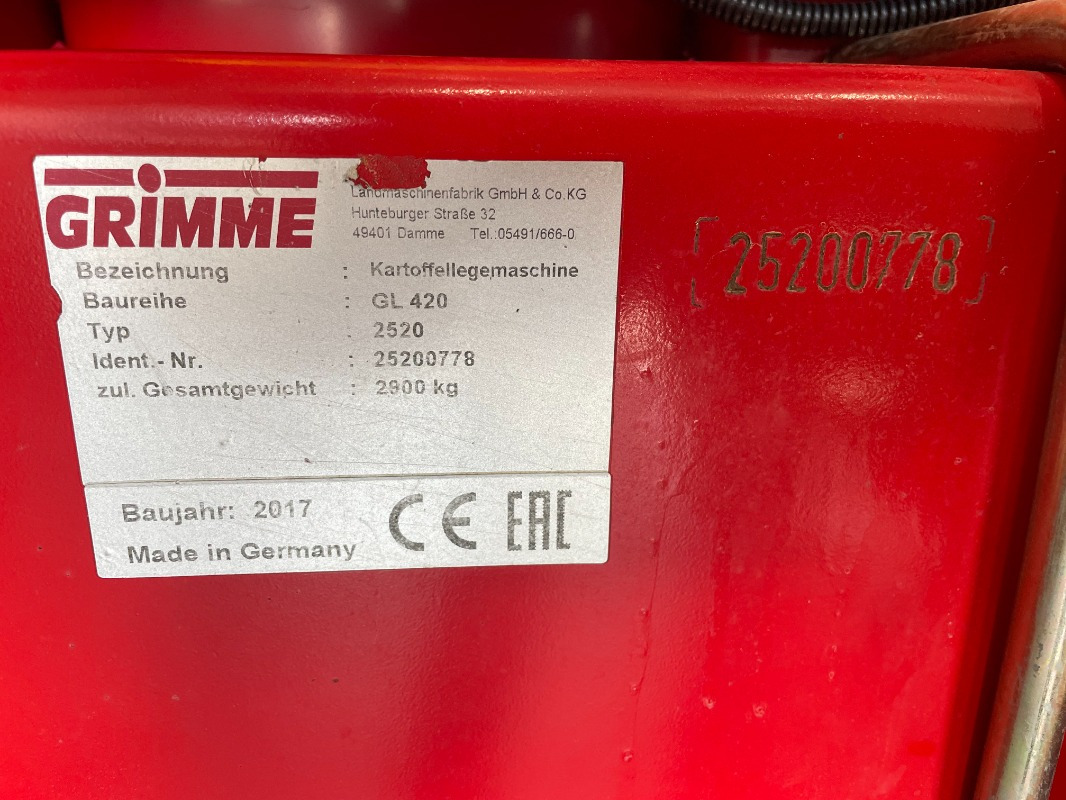 Harvester Grimme GL 420: picture 19