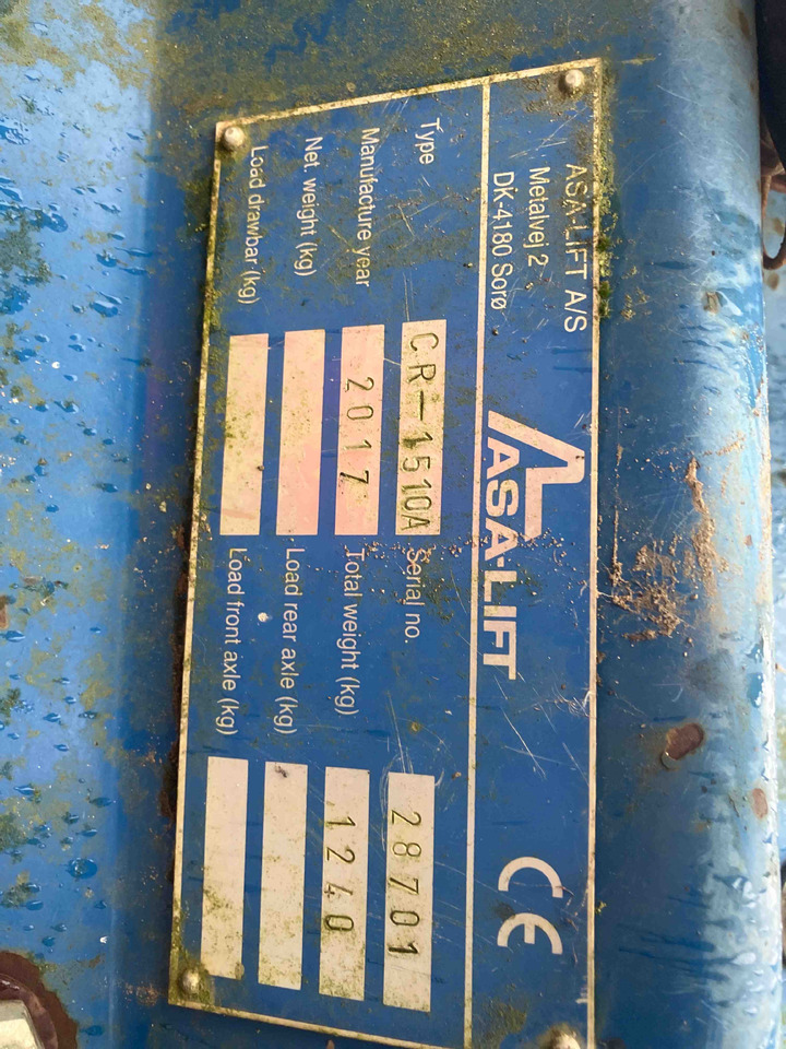 ASA-Lift CR-1510A - Grape harvesting machine: picture 3 ASA-Lift CR-1510A - Grape harvesting machine: picture 3