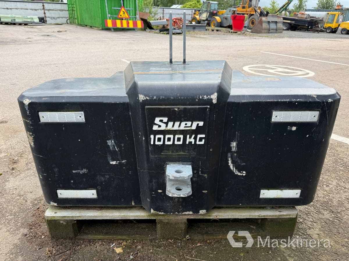Frontvikt Suer 1000kg - Counterweight: picture 2 Frontvikt Suer 1000kg - Counterweight: picture 2