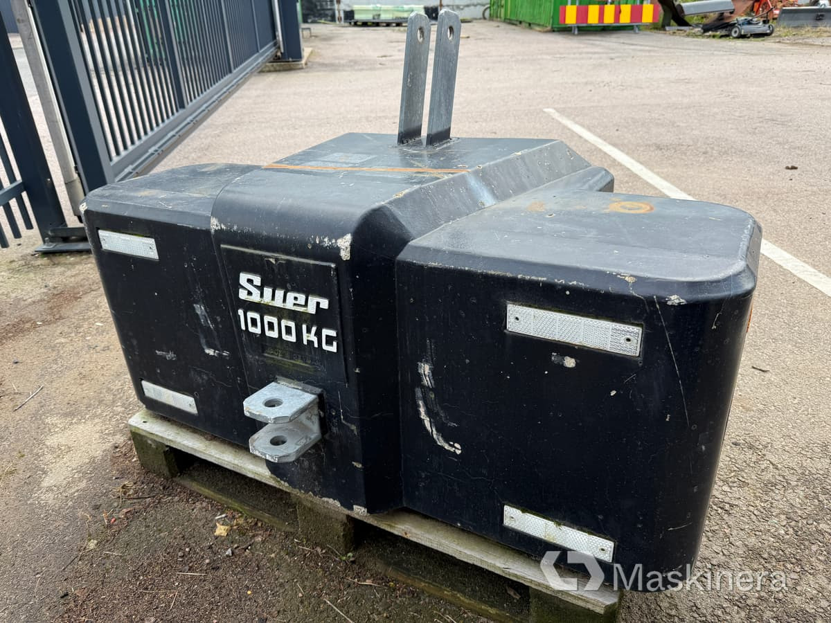 Frontvikt Suer 1000kg - Counterweight: picture 1 Frontvikt Suer 1000kg - Counterweight: picture 1