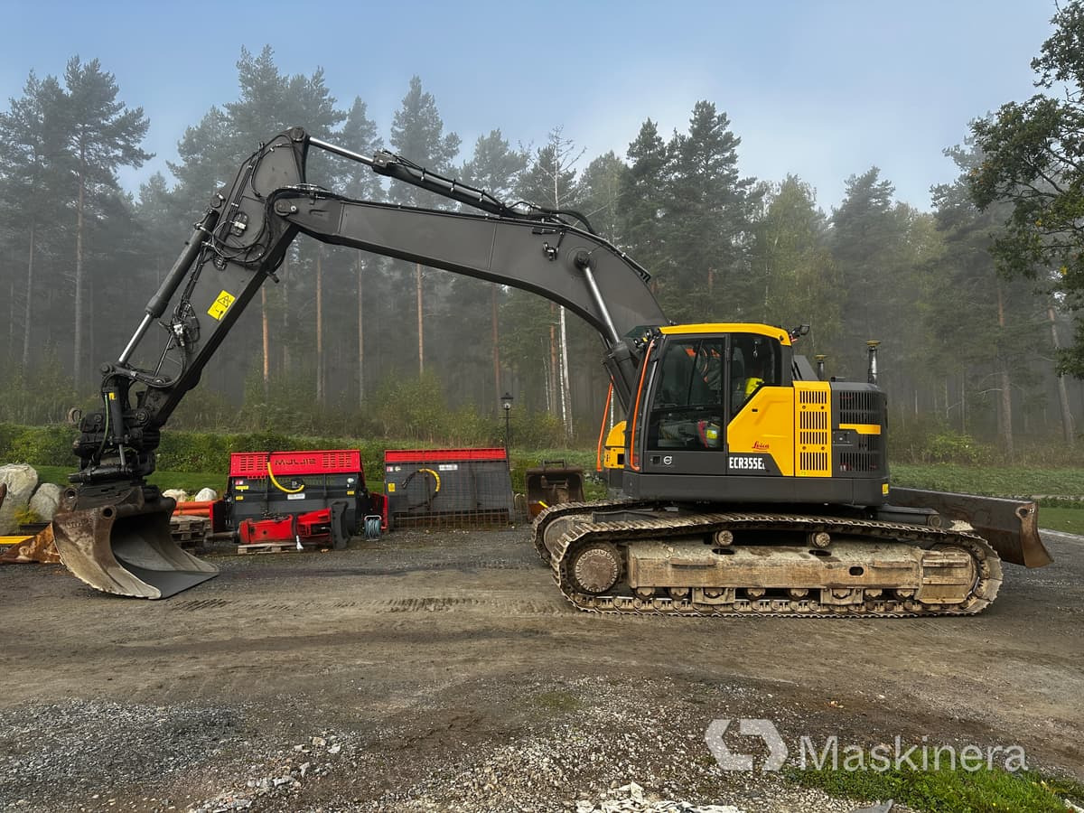 Grävmaskin Volvo ECR355EL GPS & tillbehör - Crawler excavator: picture 2 Grävmaskin Volvo ECR355EL GPS & tillbehör - Crawler excavator: picture 2