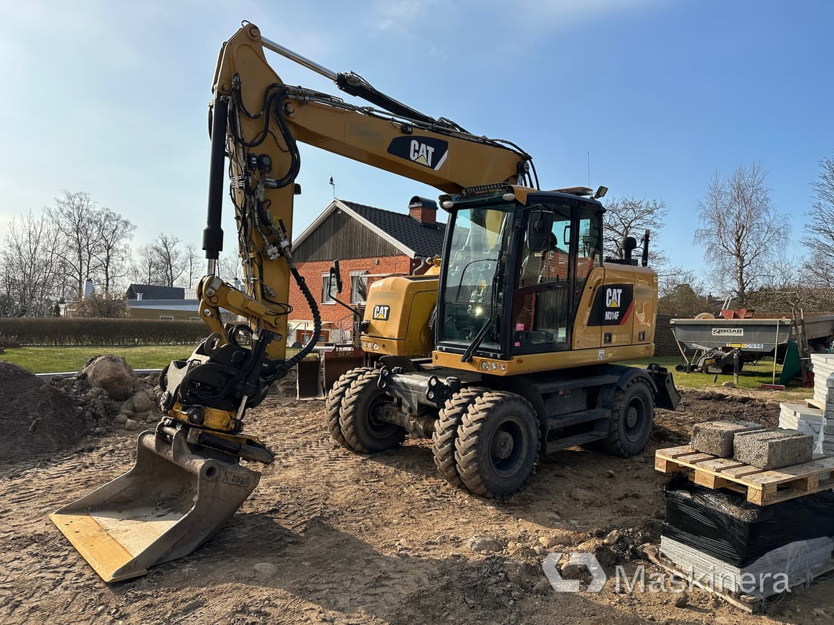 Hjulgrävare Cat M314F + redskap/vagn/grävsystem - Crawler excavator: picture 1 Hjulgrävare Cat M314F + redskap/vagn/grävsystem - Crawler excavator: picture 1