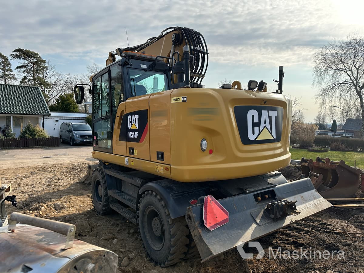 Hjulgrävare Cat M314F + redskap/vagn/grävsystem - Crawler excavator: picture 4 Hjulgrävare Cat M314F + redskap/vagn/grävsystem - Crawler excavator: picture 4