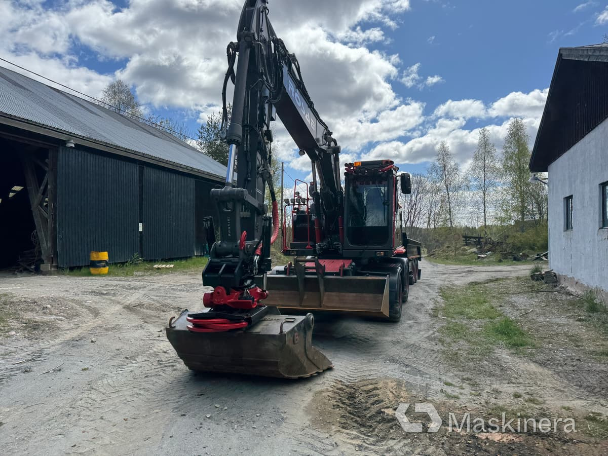 Hjulgrävare Volvo EW160E med kärra - Crawler excavator: picture 2 Hjulgrävare Volvo EW160E med kärra - Crawler excavator: picture 2