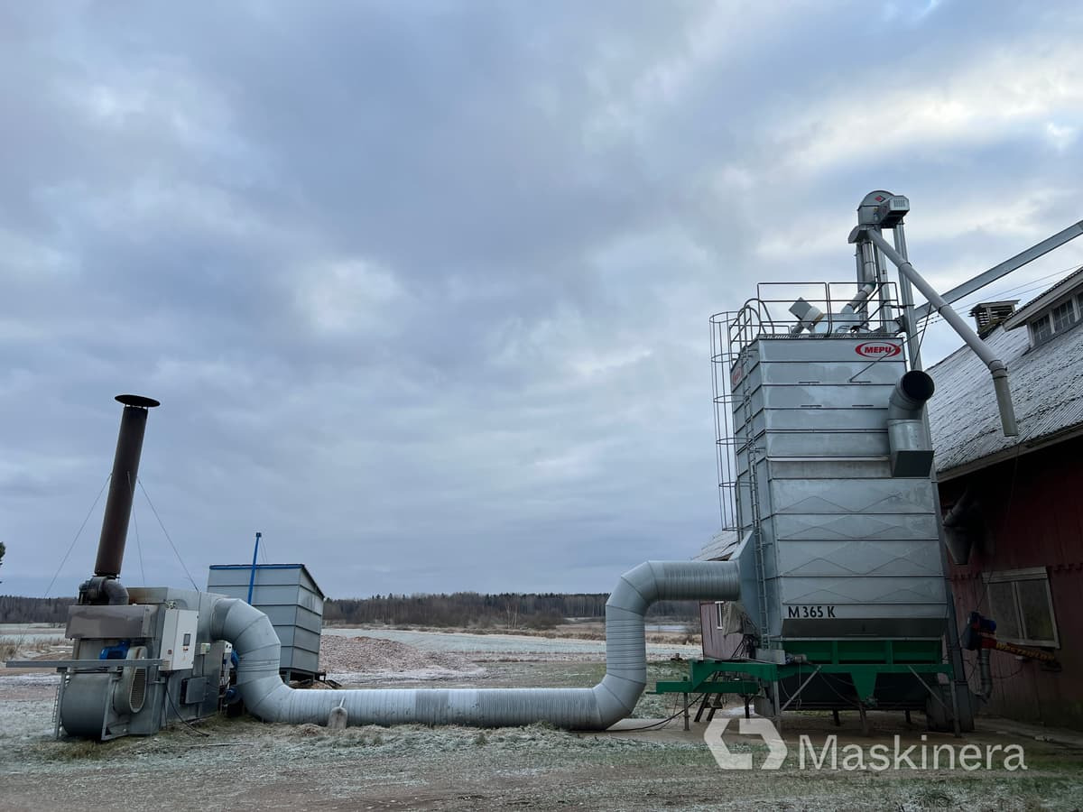 Mepu M365K & Mabre GDS 580 C65 Spannmålstork Mepu M365 K med flispanna Mabre GDS580C65 - Post-harvest equipment: picture 2 Mepu M365K & Mabre GDS 580 C65 Spannmålstork Mepu M365 K med flispanna Mabre GDS580C65 - Post-harvest equipment: picture 2