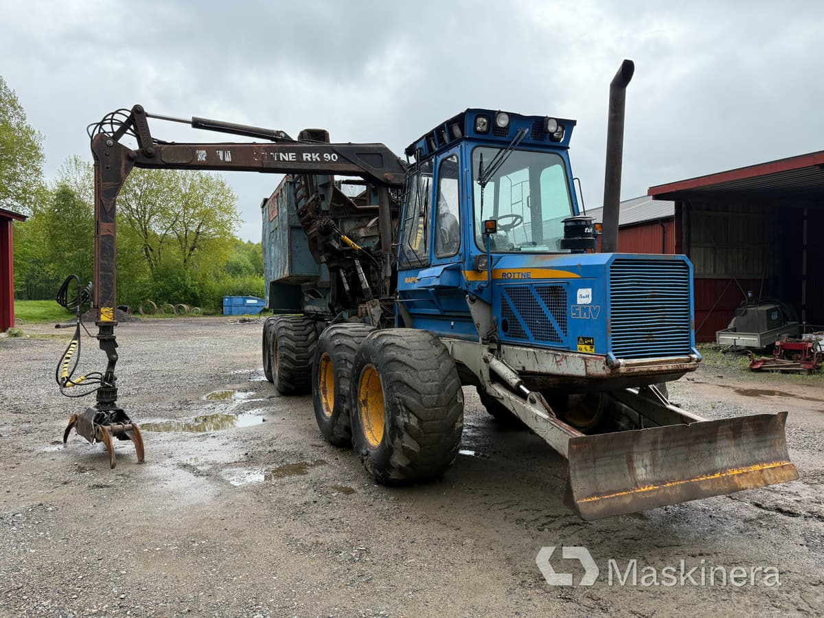 Rottne Smv Rapid 8WD Skotare Rottne Smv-Rapid 8WD med flishugg Bruks 802 CT - Forwarder: picture 4 Rottne Smv Rapid 8WD Skotare Rottne Smv-Rapid 8WD med flishugg Bruks 802 CT - Forwarder: picture 4