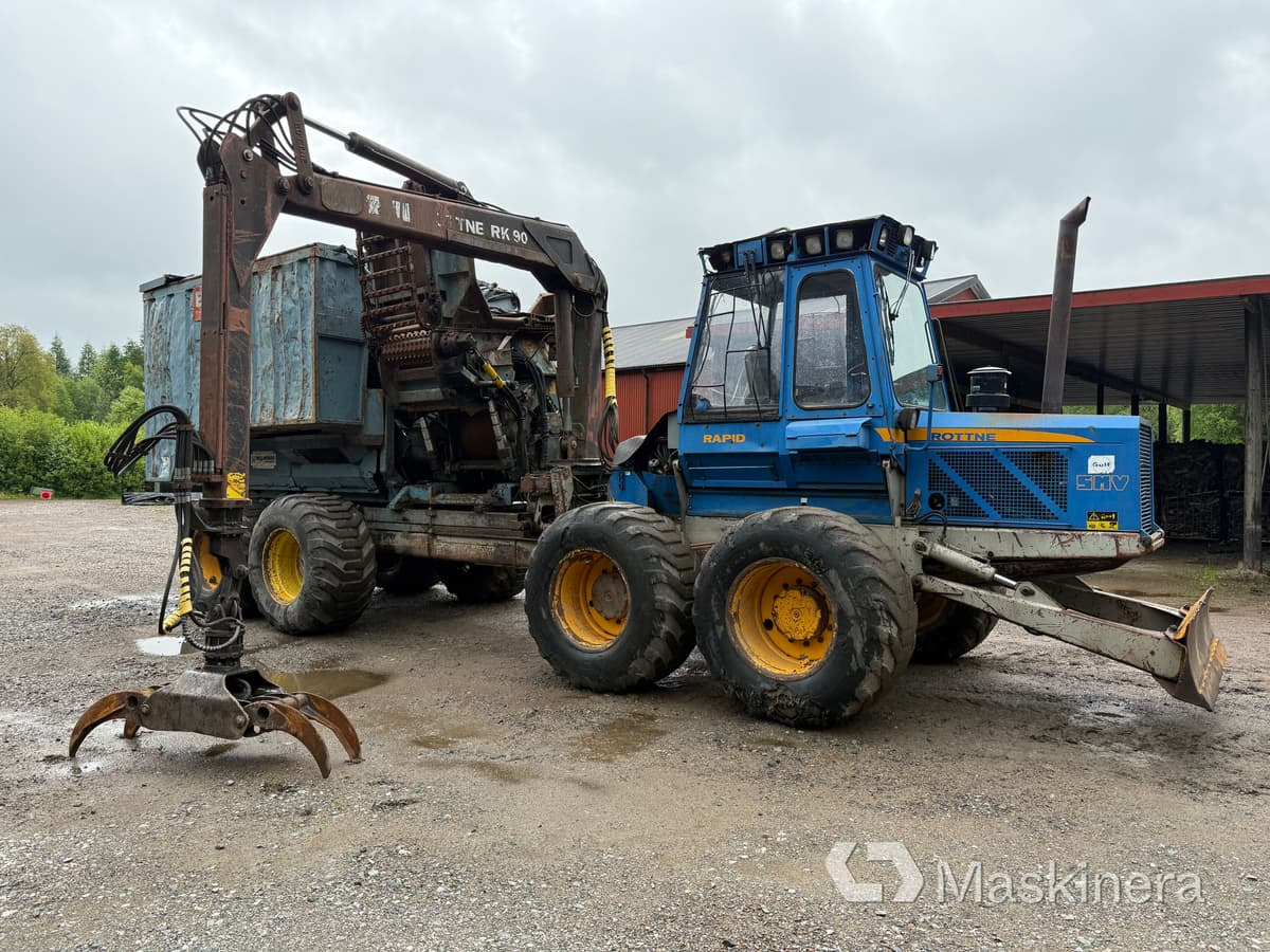 Rottne Smv Rapid 8WD Skotare Rottne Smv-Rapid 8WD med flishugg Bruks 802 CT - Forwarder: picture 5 Rottne Smv Rapid 8WD Skotare Rottne Smv-Rapid 8WD med flishugg Bruks 802 CT - Forwarder: picture 5