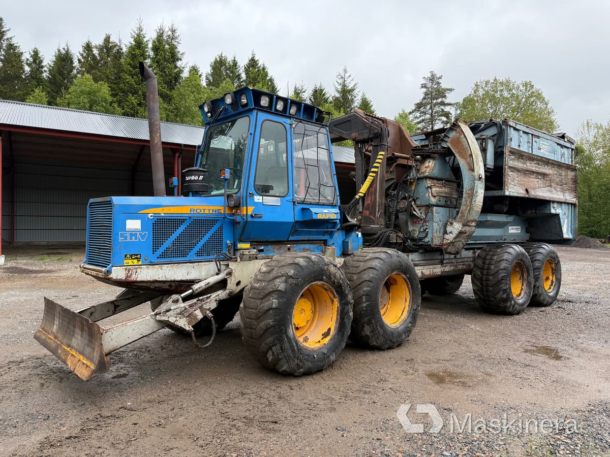 Rottne Smv Rapid 8WD Skotare Rottne Smv-Rapid 8WD med flishugg Bruks 802 CT - Forwarder: picture 1 Rottne Smv Rapid 8WD Skotare Rottne Smv-Rapid 8WD med flishugg Bruks 802 CT - Forwarder: picture 1