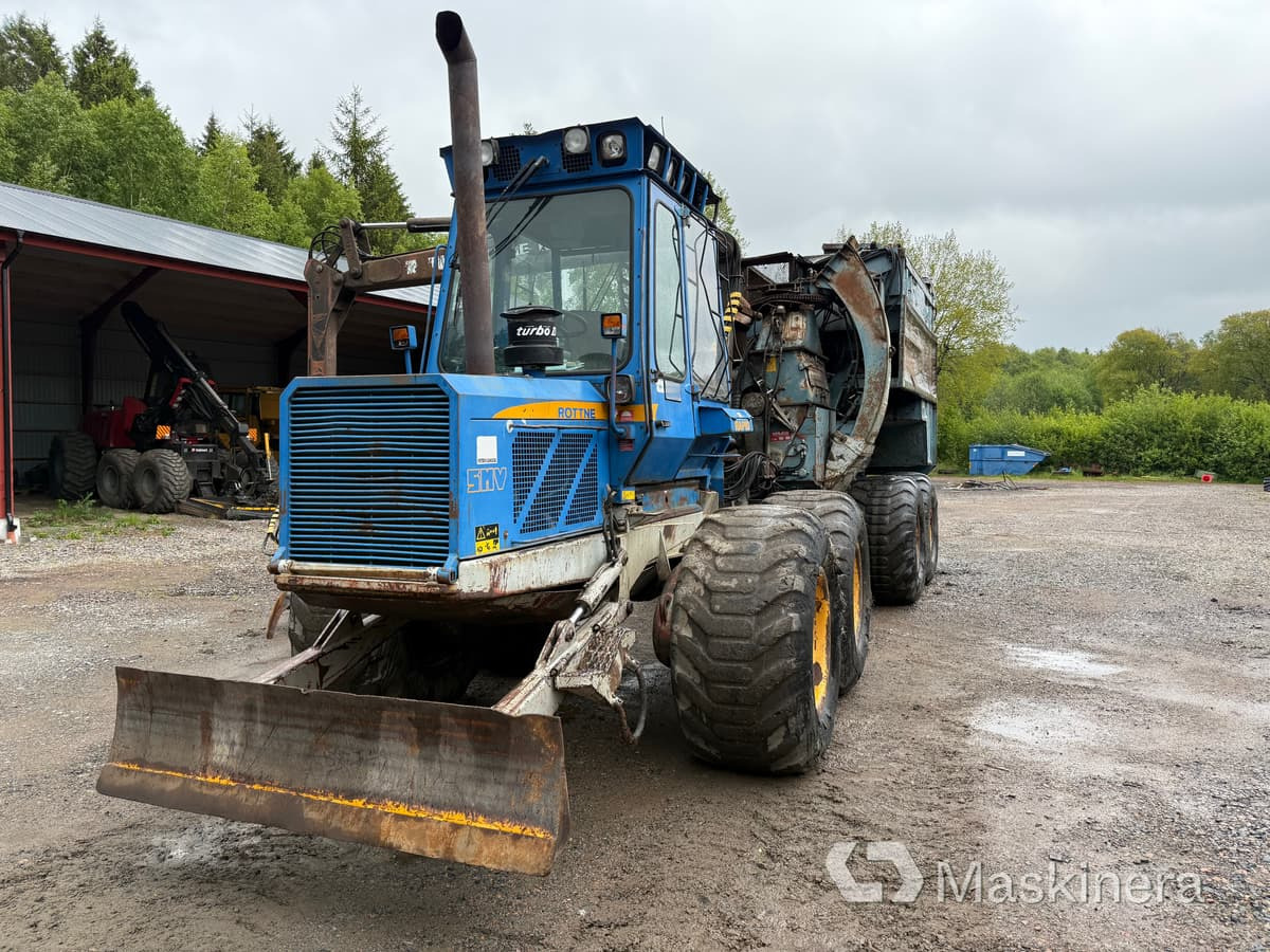 Rottne Smv Rapid 8WD Skotare Rottne Smv-Rapid 8WD med flishugg Bruks 802 CT - Forwarder: picture 2 Rottne Smv Rapid 8WD Skotare Rottne Smv-Rapid 8WD med flishugg Bruks 802 CT - Forwarder: picture 2