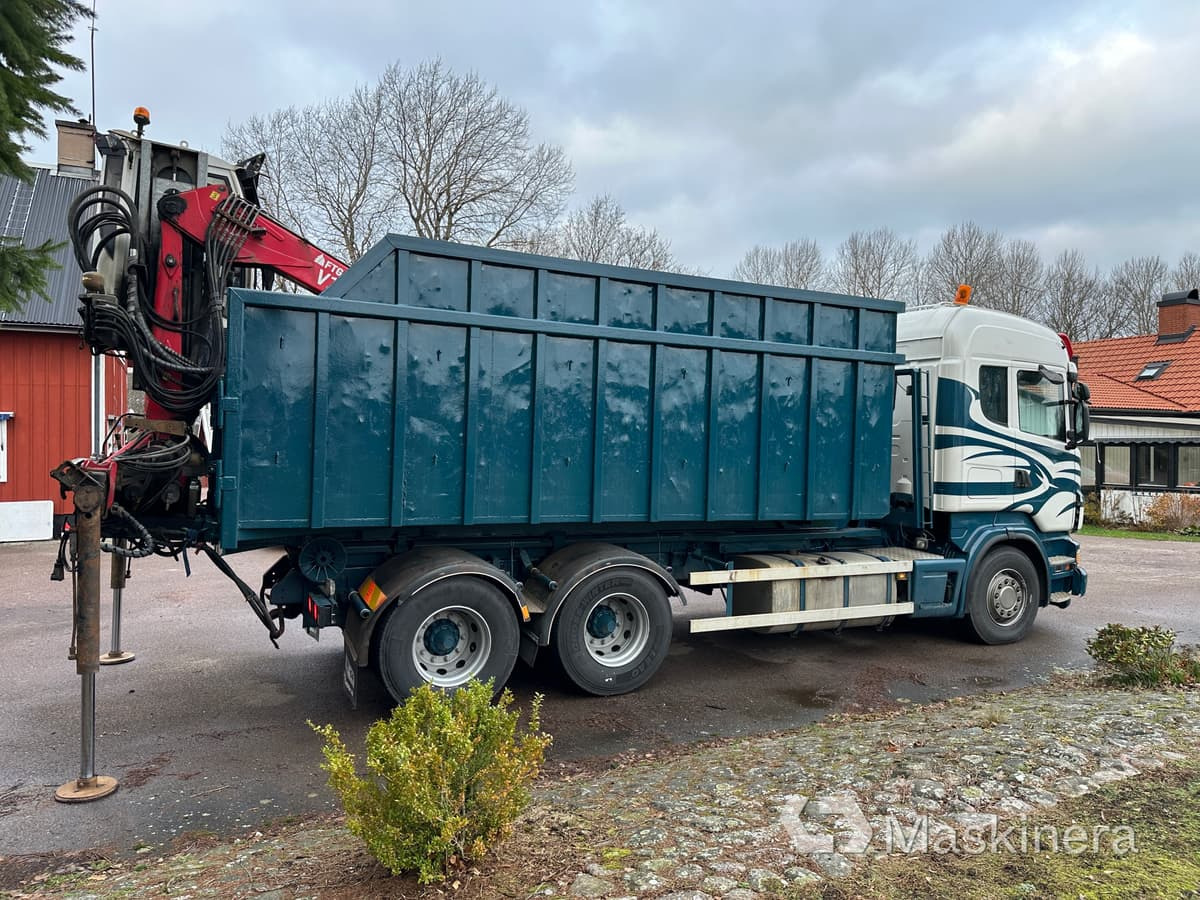 SCANIA R500LB6X4HHA Lastväxlare Scania R500 med FTG V10CX kran - Hook lift truck: picture 5 SCANIA R500LB6X4HHA Lastväxlare Scania R500 med FTG V10CX kran - Hook lift truck: picture 5
