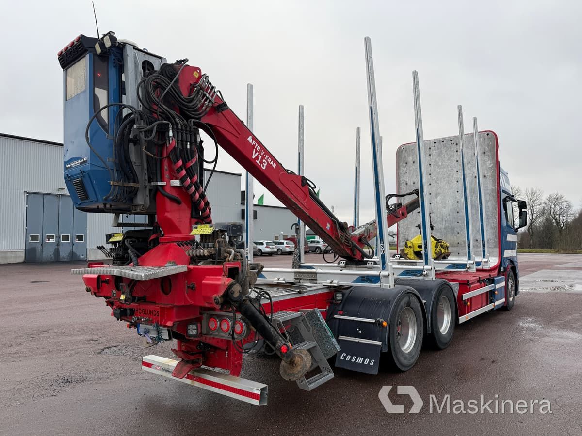 Timmerbil Scania R650B 6X4 - Timber truck, Crane truck: picture 5 Timmerbil Scania R650B 6X4 - Timber truck, Crane truck: picture 5