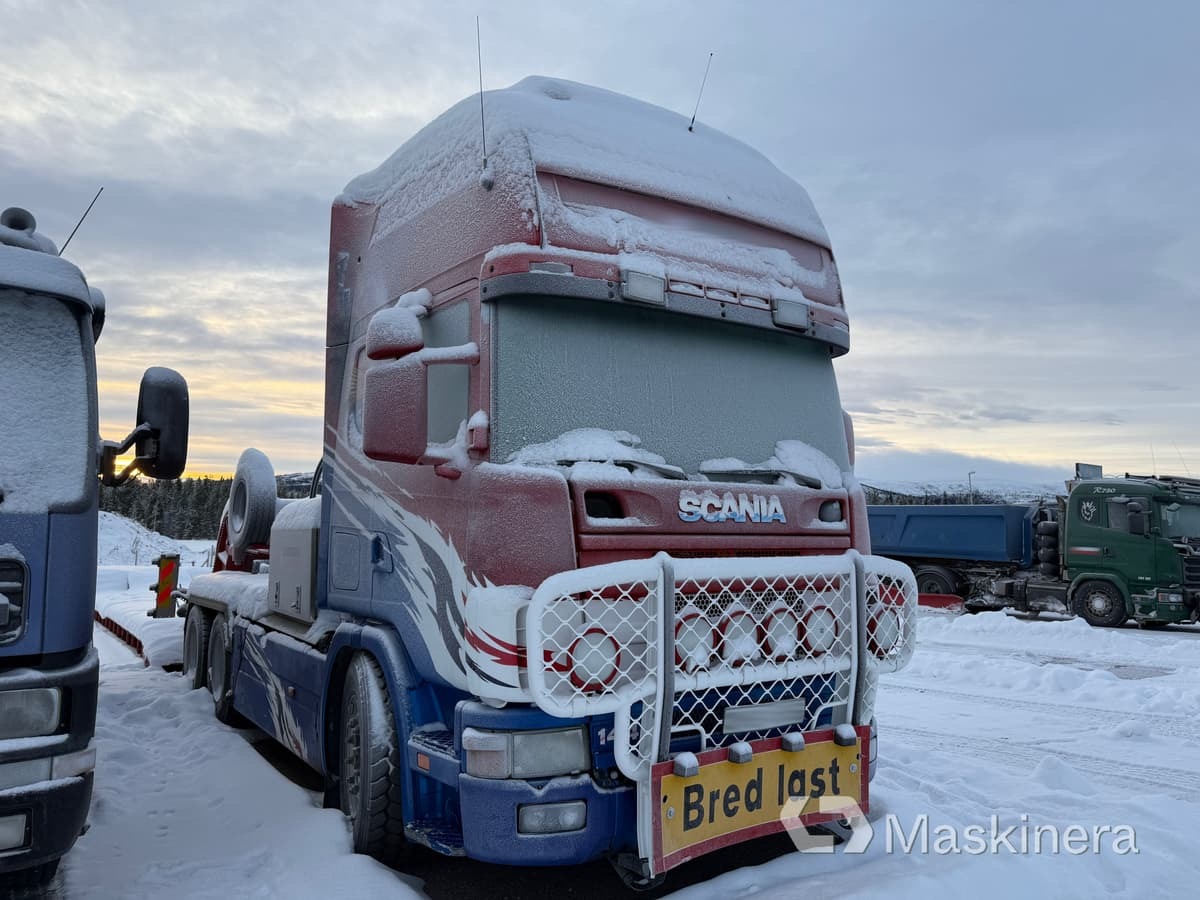 Maskintrailer Scania R144 6X4 & VM Trailer VM53-4-PNK - Tractor unit, Low loader semi-trailer: picture 3 Maskintrailer Scania R144 6X4 & VM Trailer VM53-4-PNK - Tractor unit, Low loader semi-trailer: picture 3