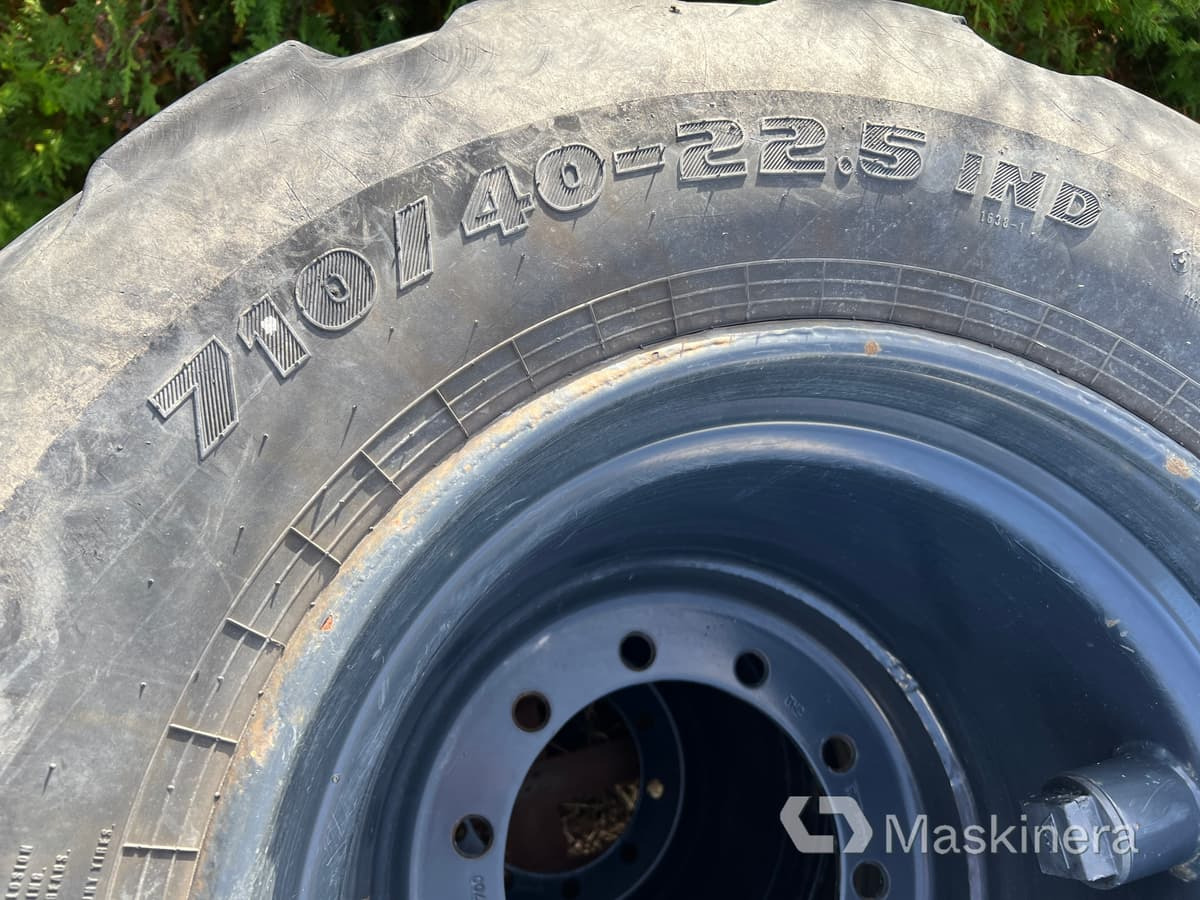 Trelleborg Excavator T480 Däck på fälg Trelleborg T480, 710/40-22,5, 4 st - Wheel and tire package for Construction machinery: picture 4 Trelleborg Excavator T480 Däck på fälg Trelleborg T480, 710/40-22,5, 4 st - Wheel and tire package for Construction machinery: picture 4