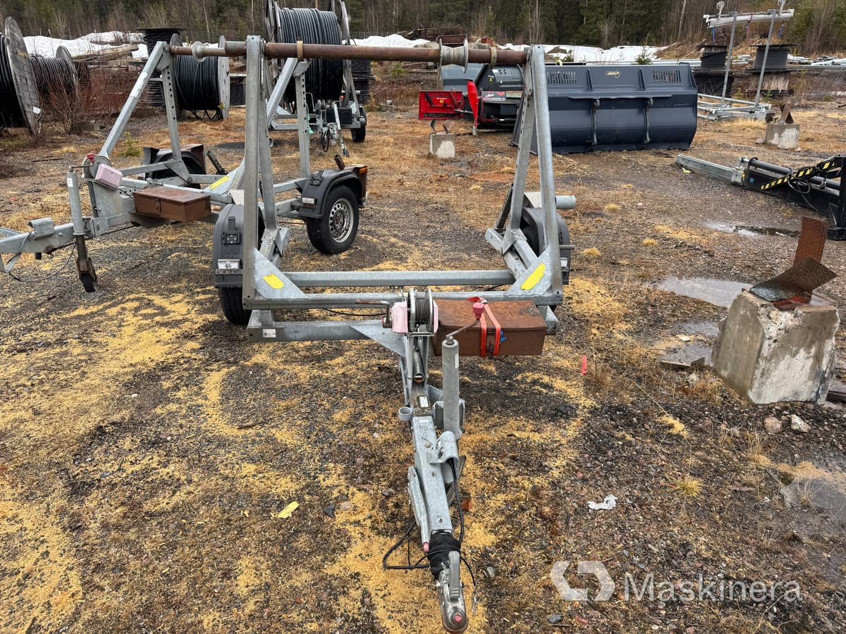 Trumvagn Sahlins PBK 4701 - Cable drum trailer: picture 2 Trumvagn Sahlins PBK 4701 - Cable drum trailer: picture 2