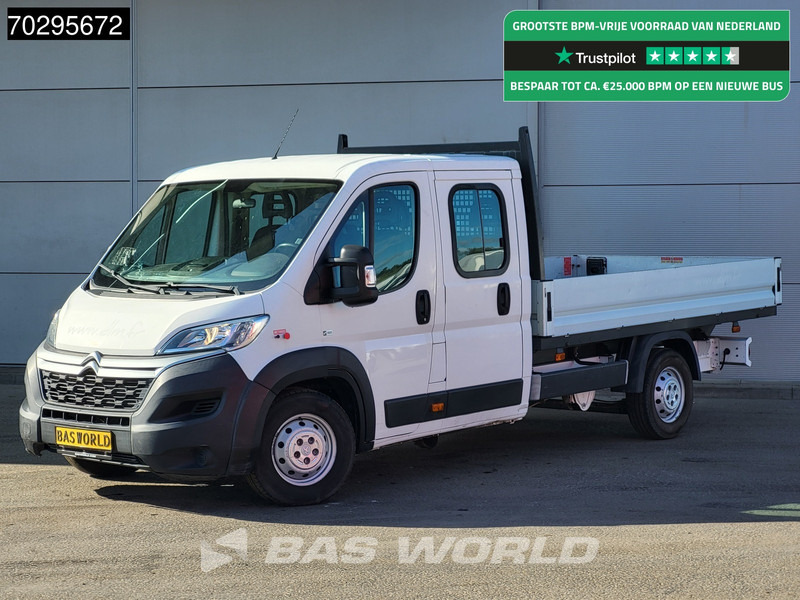 Citroën Jumper 140PK Open Laadbak Dubbel Cabine Airco Euro6 Pritsche Pickup Open Box Airco - Open body delivery van: picture 1 Citroën Jumper 140PK Open Laadbak Dubbel Cabine Airco Euro6 Pritsche Pickup Open Box Airco - Open body delivery van: picture 1