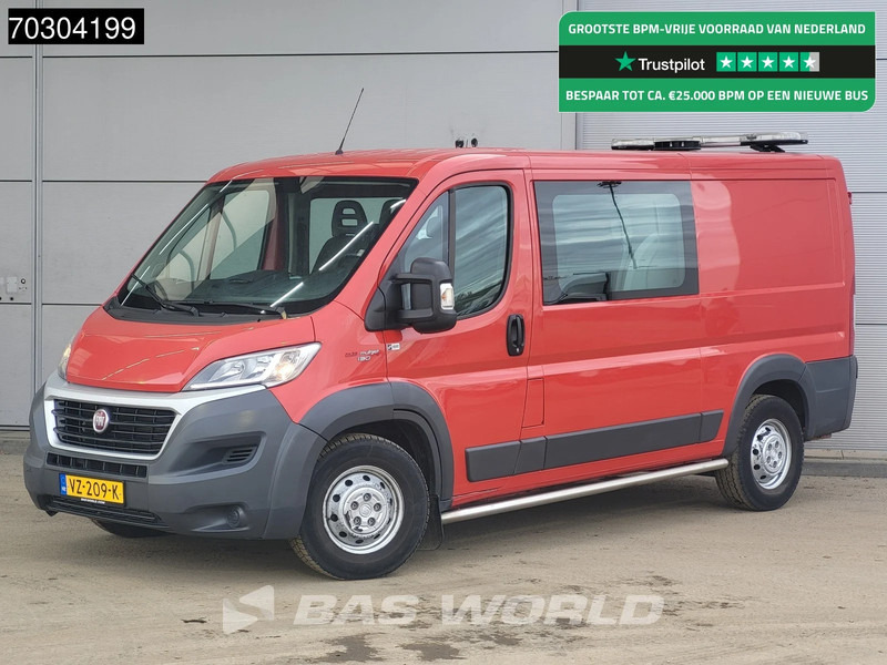 Fiat Ducato 130pk Dubbel Cabine L2H1 Trekhaak Airco Camera Werkplaatsinrichting APK 09-2026 Euro6 DC Doka Mixto L2 Airco Trekhaak - Panel van: picture 1 Fiat Ducato 130pk Dubbel Cabine L2H1 Trekhaak Airco Camera Werkplaatsinrichting APK 09-2026 Euro6 DC Doka Mixto L2 Airco Trekhaak - Panel van: picture 1