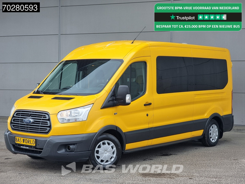 Ford Transit 130pk Personenvervoer Luchtvering Taxi L3H2 Ramp Airco Cruise Parkeersensoren Euro6 Kombi Tourer 11m3 Airco Cruise control - Minibus, People carrier: picture 1 Ford Transit 130pk Personenvervoer Luchtvering Taxi L3H2 Ramp Airco Cruise Parkeersensoren Euro6 Kombi Tourer 11m3 Airco Cruise control - Minibus, People carrier: picture 1