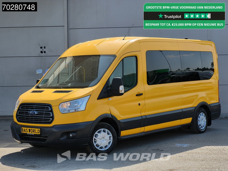 Ford Transit 130pk Personenvervoer Luchtvering Taxi L3H2 Ramp Airco Cruise Parkeersensoren Euro6 Kombi Tourer 11m3 Airco Cruise control - Minibus, People carrier: picture 1 Ford Transit 130pk Personenvervoer Luchtvering Taxi L3H2 Ramp Airco Cruise Parkeersensoren Euro6 Kombi Tourer 11m3 Airco Cruise control - Minibus, People carrier: picture 1
