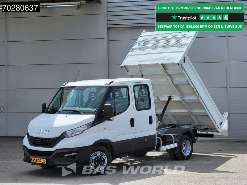 Iveco Daily 35C14 Kipper Dubbel Cabine Dubbellucht 3,5t Trekhaak Airco Cruise Euro6 Kieper Tipper Benne Airco Dubbel cabine Trekhaak Cruise - Tipper van: picture 1 Iveco Daily 35C14 Kipper Dubbel Cabine Dubbellucht 3,5t Trekhaak Airco Cruise Euro6 Kieper Tipper Benne Airco Dubbel cabine Trekhaak Cruise - Tipper van: picture 1