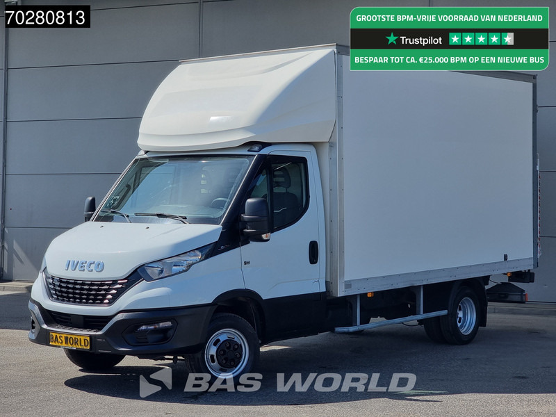 Iveco Daily 35C14 Laadklep Dubbellucht Bakwagen Airco Cruise Euro6 Koffer Meubelbak 22m3 Airco Cruise control - Closed box van: picture 1 Iveco Daily 35C14 Laadklep Dubbellucht Bakwagen Airco Cruise Euro6 Koffer Meubelbak 22m3 Airco Cruise control - Closed box van: picture 1