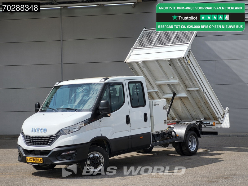 Iveco Daily 35C16 3.0L Open Laadbak met Kist Dubbel Cabine Dubbellucht 3,5t Trekhaak Airco Cruise Euro6 Pritsche Pickup Open Box Airco Trekh - Open body delivery van: picture 1 Iveco Daily 35C16 3.0L Open Laadbak met Kist Dubbel Cabine Dubbellucht 3,5t Trekhaak Airco Cruise Euro6 Pritsche Pickup Open Box Airco Trekh - Open body delivery van: picture 1