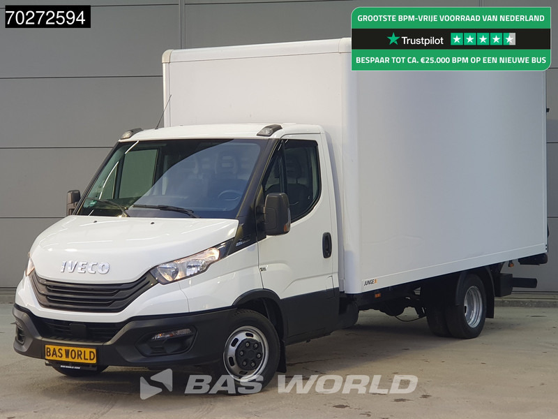 Closed box van Iveco Daily 35C16 Automaat Laadklep Bakwagen Airco Camera Dubbellucht Meubelbak Koffer Airco: picture 1