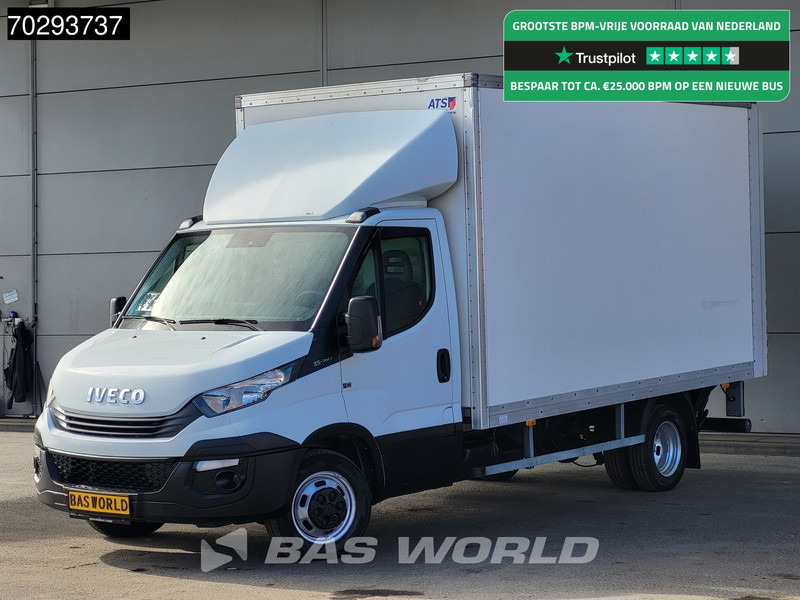 Iveco Daily 35C16 Laadklep Dubbellucht Bakwagen Airco Cruise Euro6 Meubelbak Koffer 20m3 Airco Cruise control - Closed box van: picture 1 Iveco Daily 35C16 Laadklep Dubbellucht Bakwagen Airco Cruise Euro6 Meubelbak Koffer 20m3 Airco Cruise control - Closed box van: picture 1