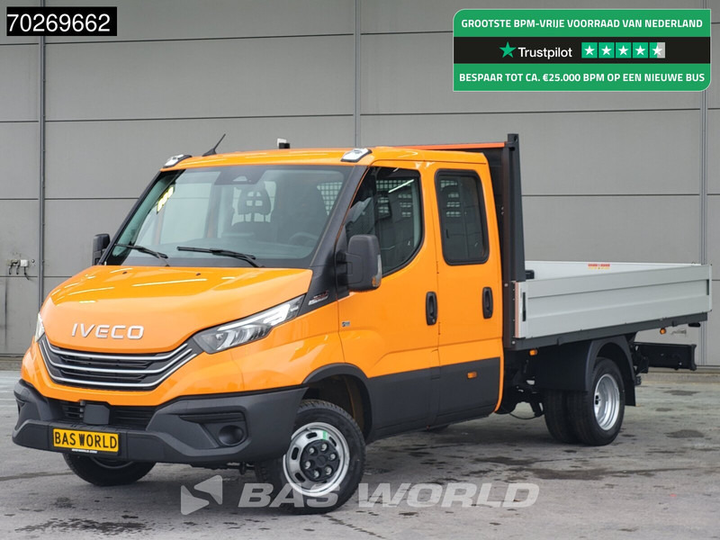 Iveco Daily 35C21 3.0 210PK 2025model Dubbel Cabine Open laadbak 3.5t Trekhaak CarPlay ACC LED Pritsche Pickup Airco Dubbel cabine Trekhaak - Open body delivery van: picture 1 Iveco Daily 35C21 3.0 210PK 2025model Dubbel Cabine Open laadbak 3.5t Trekhaak CarPlay ACC LED Pritsche Pickup Airco Dubbel cabine Trekhaak - Open body delivery van: picture 1