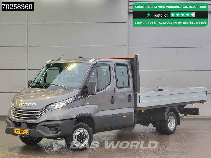Iveco Daily 35C21 3.0L Automaat 210PK 2025-Model Open laadbak Dubbel Cabine Dubbellucht CarPlay ACC LED 3,5T Trekvermogen Euro6 Pritsche Pic - Open body delivery van: picture 1 Iveco Daily 35C21 3.0L Automaat 210PK 2025-Model Open laadbak Dubbel Cabine Dubbellucht CarPlay ACC LED 3,5T Trekvermogen Euro6 Pritsche Pic - Open body delivery van: picture 1
