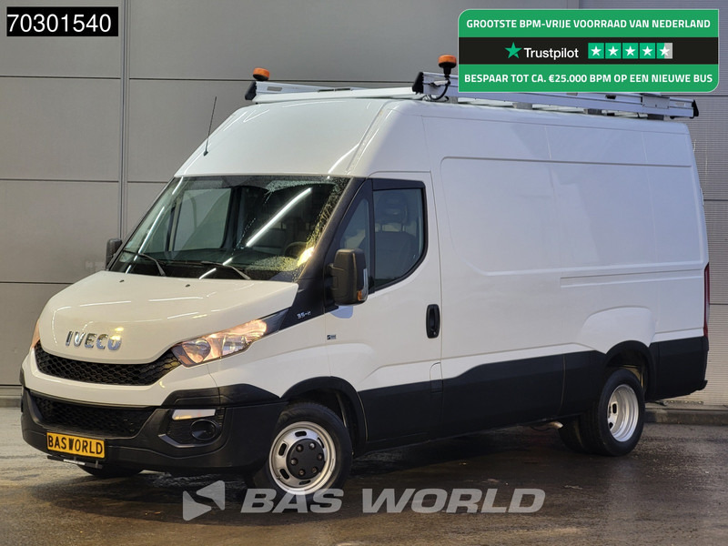 Iveco Daily 35C21 3.0L Dubbellucht 3,5t Trekhaak 210PK L2H2 Airco Cruise Camera Imperiaal Werkplaatsinrichting Euro6 L2 Airco Trekhaak Cruis - Panel van: picture 1 Iveco Daily 35C21 3.0L Dubbellucht 3,5t Trekhaak 210PK L2H2 Airco Cruise Camera Imperiaal Werkplaatsinrichting Euro6 L2 Airco Trekhaak Cruis - Panel van: picture 1