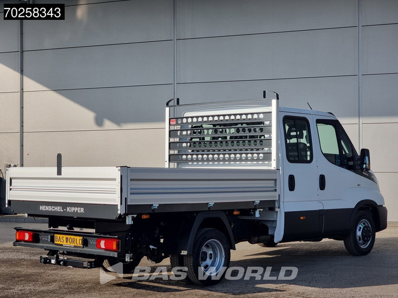 New Tipper van Iveco Daily 35C21 3-Zijdige Kipper Dubbel Cabine 210PK 3.0L Dubbellucht 3,5t Trekhaak ACC Airco LED Camera CarPlay Euro6 Tipper Benne Kieper: picture 6