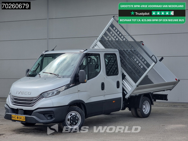 Iveco Daily 35C21 3 zijdige Kipper Dubbel Cabine 210PK 3.0L Dubbellucht Airco Cruise LED Camera Tipper Benne Kieper 2m3 Airco - Tipper van: picture 1 Iveco Daily 35C21 3 zijdige Kipper Dubbel Cabine 210PK 3.0L Dubbellucht Airco Cruise LED Camera Tipper Benne Kieper 2m3 Airco - Tipper van: picture 1