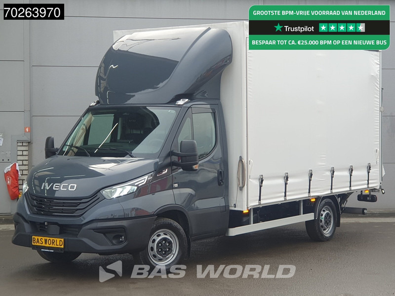 Iveco Daily 35S18 3.0L Automaat Schuifzeilen Laadklep 2025-Model ACC LED Navi 3,5t Trekvermogen Euro6 Schuifzeil Zeilen Meubelbak Bakwagen K - Curtain side van: picture 1 Iveco Daily 35S18 3.0L Automaat Schuifzeilen Laadklep 2025-Model ACC LED Navi 3,5t Trekvermogen Euro6 Schuifzeil Zeilen Meubelbak Bakwagen K - Curtain side van: picture 1